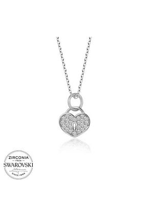 گردنبند نقره زنانه 925 عیار Aya Diamond - کد 777121247