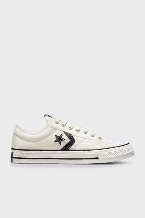کفش اسنیکر طلائی زنانه بند دار Converse - کد 776889697