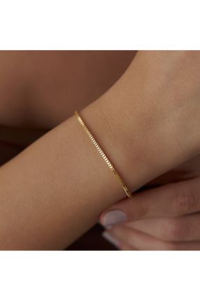 دستبند طلا طلائی زنانه کد 776943245