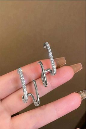 گوشواره جواهر سنگ طبیعی BAHELS - کد 777082243