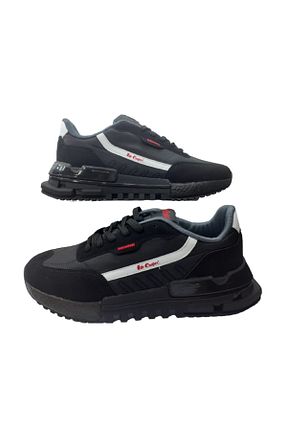 کفش پیاده روی مشکی مردانه چرم مصنوعی Lee Cooper - کد 777131633