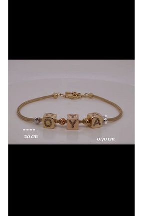 دستبند طلا زرد زنانه 14 عیار BERK MÜCEVHERAT - کد 777334716