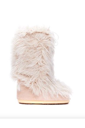 بوت برفی بژ زنانه Moon Boot - کد 777682002