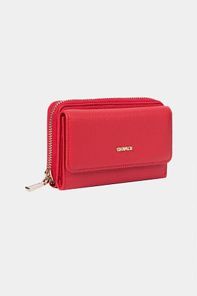 کیف پول قرمز زنانه ابعاد کوچک Grande - کد 777772606