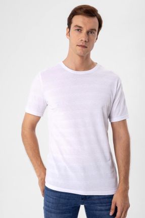 تی شرت سفید مردانه رگولار کد 749788737