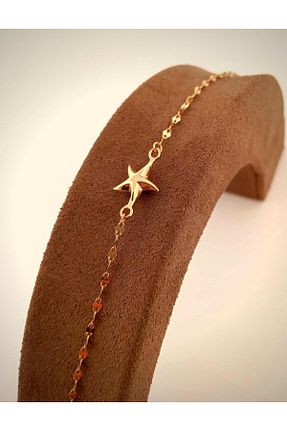 دستبند طلا طلائی زنانه 14 عیار PIRLANT - کد 354128249