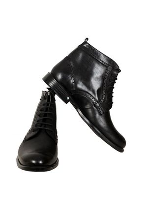 کفش کلاسیک مشکی مردانه چرم خالص Modexl - کد 755247245