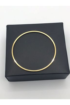 دستبند استیل طلائی زنانه استیل ضد زنگ کد 778147496
