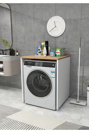 قفسه حمام قهوه ای Suntalam Enda Home - کد 778157211
