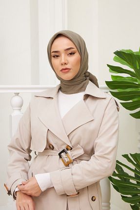 روسری سبز پنبه ای Silk Home - کد 778205092