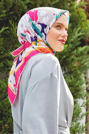 روسری رنگی پلی استر Levidor - کد 777795550