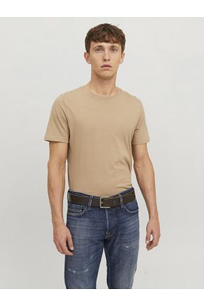 کمربند قهوه ای مردانه Jack & Jones - کد 777918216
