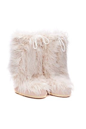بوت برفی بژ زنانه Moon Boot - کد 777682002