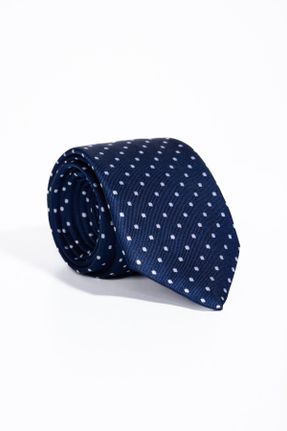 کراوات سرمه ای مردانه İnce پلی استر کد 777681693
