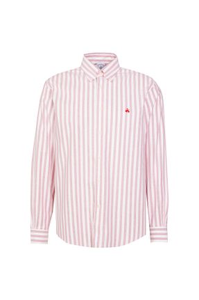 پیراهن قرمز مردانه رگولار BROOKS BROTHERS - کد 777705339