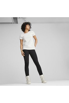 بوت / نیم بوت سفید زنانه پاشنه تخت Puma - کد 778778672