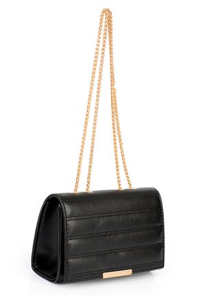 کیف کمری مشکی زنانه چرم مصنوعی NBİBAGS - کد 778671127