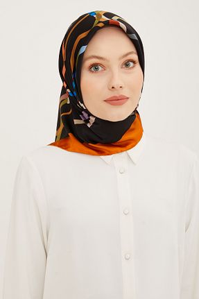 روسری زرشکی İpek Tivil Armine - کد 778436015