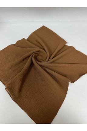 شال قهوه ای زنانه جاز hijabchi - کد 778455619