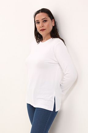 بادی سایز بزرگ سفید زنانه رگولار IRK - کد 778461675