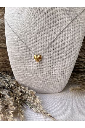 گردنبند استیل ( فولاد ) طلائی زنانه استیل (فولاد) Mev Jewelry Store - کد 778563724