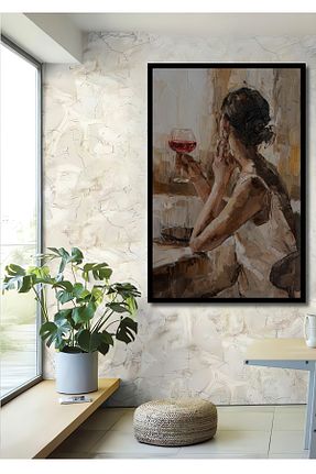 تابلو بژ MDF Teona Ahşap - کد 778642900
