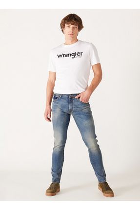 شلوار جین رنگی مردانه پاچه تنگ Wrangler - کد 778664081