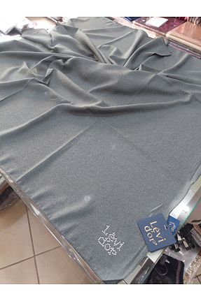 روسری طوسی پنبه پلی استر Levidor - کد 778681572