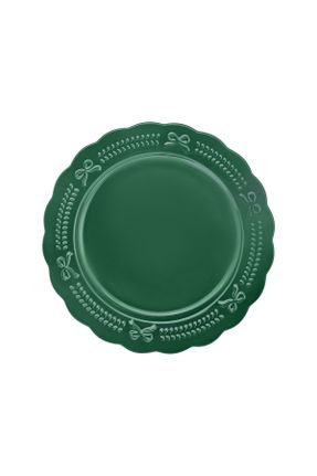 بشقاب غذاخوری سبز قابل استفاده در مایکروویو کد 778741246