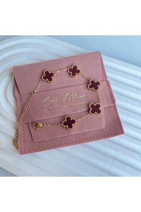 دستبند استیل (فولاد) طلائی استیل ضد زنگ Soul Atelier - کد 761623983