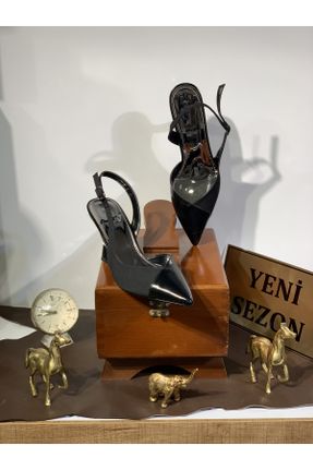 کفش پاشنه بلند کلاسیک مشکی زنانه پاشنه ضخیم پاشنه کوتاه ( 4 - 1 cm ) کد 778830097