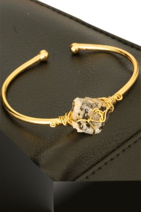 دستبند جواهر سفید زنانه سنگی کد 747157781