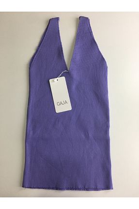 بادی بنفش زنانه یقه هفت GAJA - کد 778564866