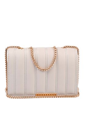 کیف کمری طوسی زنانه چرم مصنوعی NBİBAGS - کد 778671245