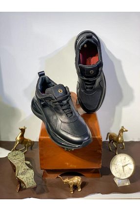 کفش کژوال مشکی مردانه پاشنه کوتاه (1 - 4 سانتی متر) MARCOMEN - کد 778779599