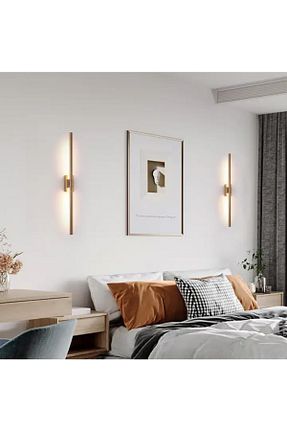 چراغ دیواری طلائی آلومینیوم BY-LAMP - کد 778784057