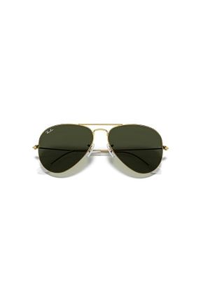 عینک آفتابی طلائی زنانه UV400 Ray-Ban - کد 778989699