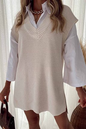 سوئیتر نباتی زنانه تریکو My love butik - کد 96602829