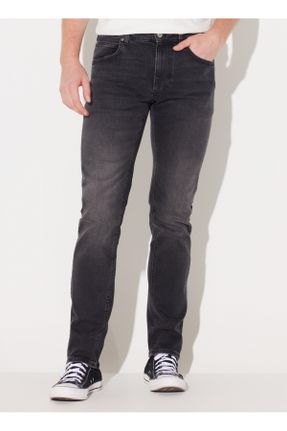 شلوار جین آبی مردانه پاچه ساده کد 267013022