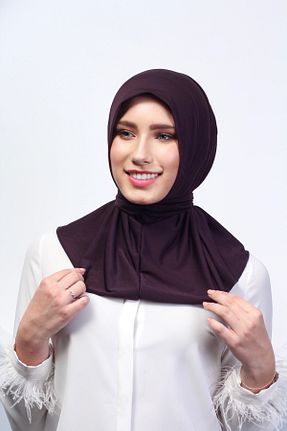 شال قهوه ای زنانه ویسکون HPScraft - کد 777944396