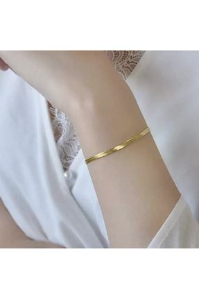 دستبند استیل (فولاد) طلائی زنانه استیل (فولاد) Doğaltaş - کد 779288028