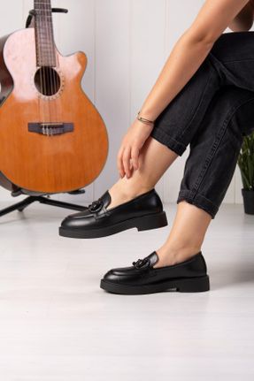 کفش کژوال مشکی زنانه پاشنه کوتاه ( 4 - 1 cm ) پاشنه ساده کد 779592696