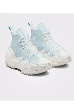کفش اسنیکر آبی زنانه بند دار Converse - کد 779056722