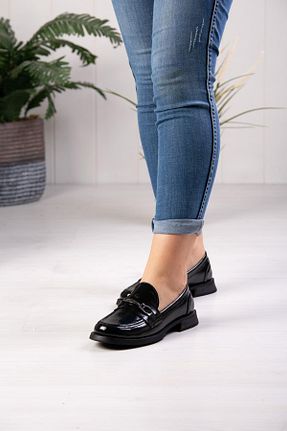 کفش کژوال مشکی زنانه پاشنه کوتاه (1 - 4 سانتی متر) ALBİNİ - کد 779599309