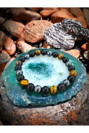دستبند جواهر رنگی زنانه سنگ طبیعی NBS Beautiful Naturel Stones - کد 779661436