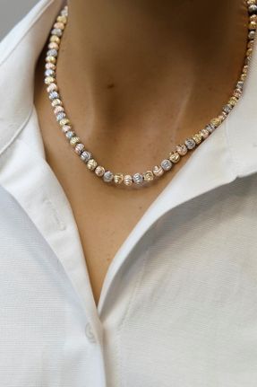 گردنبند جواهر طلائی زنانه کد 97972149