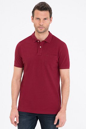 تیشرت زرشکی مردانه رگولار Pierre Cardin - کد 96946480