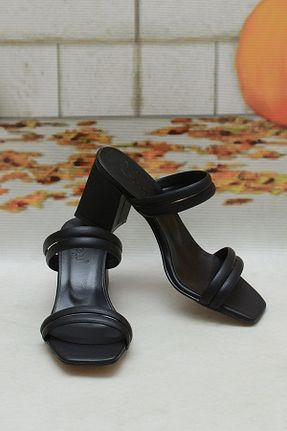 دمپائی مشکی زنانه پاشنه تخت Beety - کد 98904090