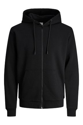 سوئیشرت مشکی مردانه ساده Jack & Jones - کد 741714374