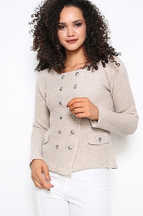 رویه طوسی زنانه اکریلیک AVORWE - کد 779181040